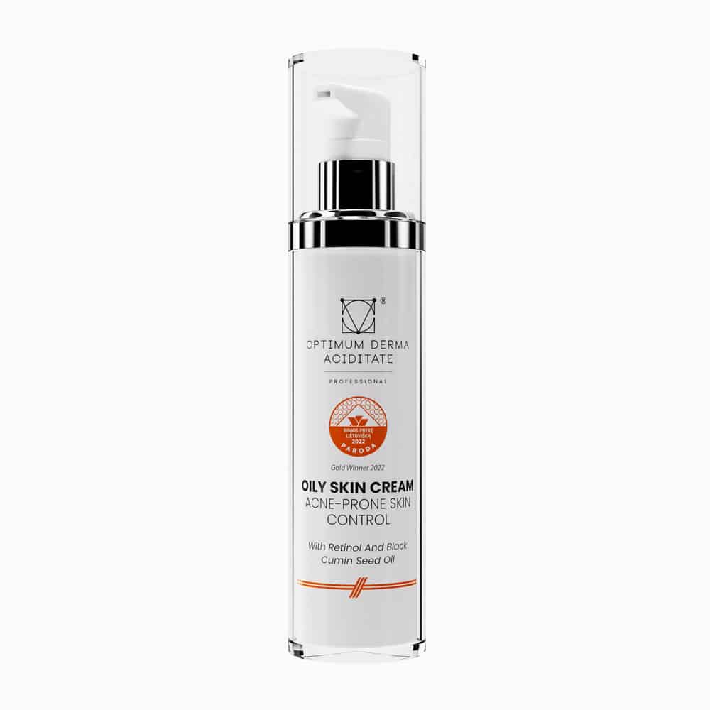 OILY SKIN CREAM WITH RETINOL AND BLACK CUMIN SEED OIL, 50 ML